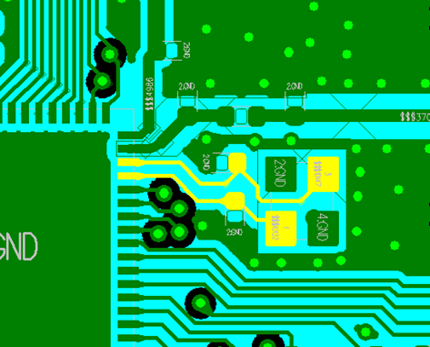 Figure 6.5-4: 48 MHz Crystal Routing Reference