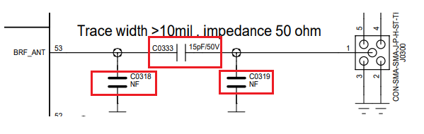 Figure 6.6-1: π-Network and Power Circuit Schematic
