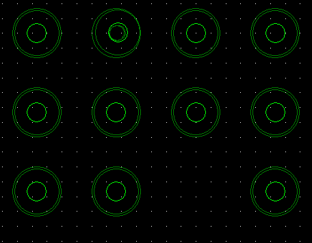 Figure 6.17-3: BGA Via Placement Reference