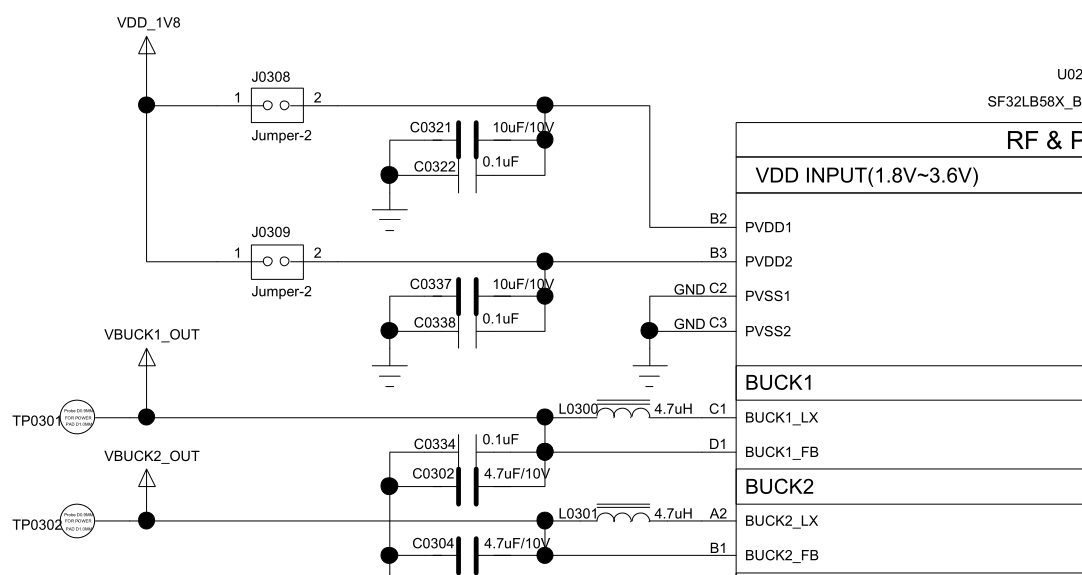 Figure 5.1-4: Built-In DC-DC (BUCK) Circuit