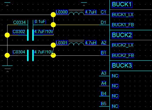 Figure 6.11-1: DC-DC Key Component Circuit