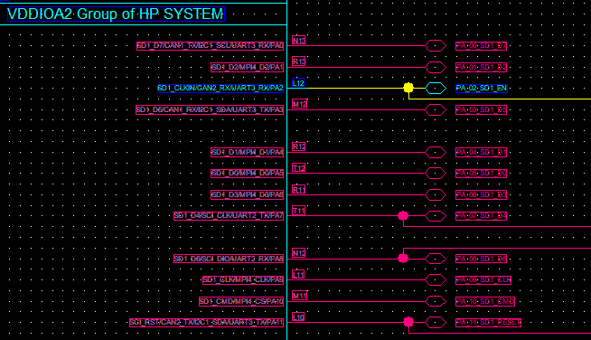 Figure 6.9-1: SDIO1 Interface Circuit