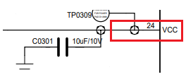 Figure 6.11-1: VCC Power Routing (Schematic)