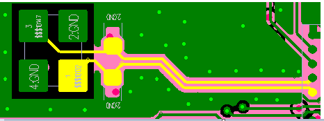 Figure 6.5-4: 48 MHz Crystal Routing Reference