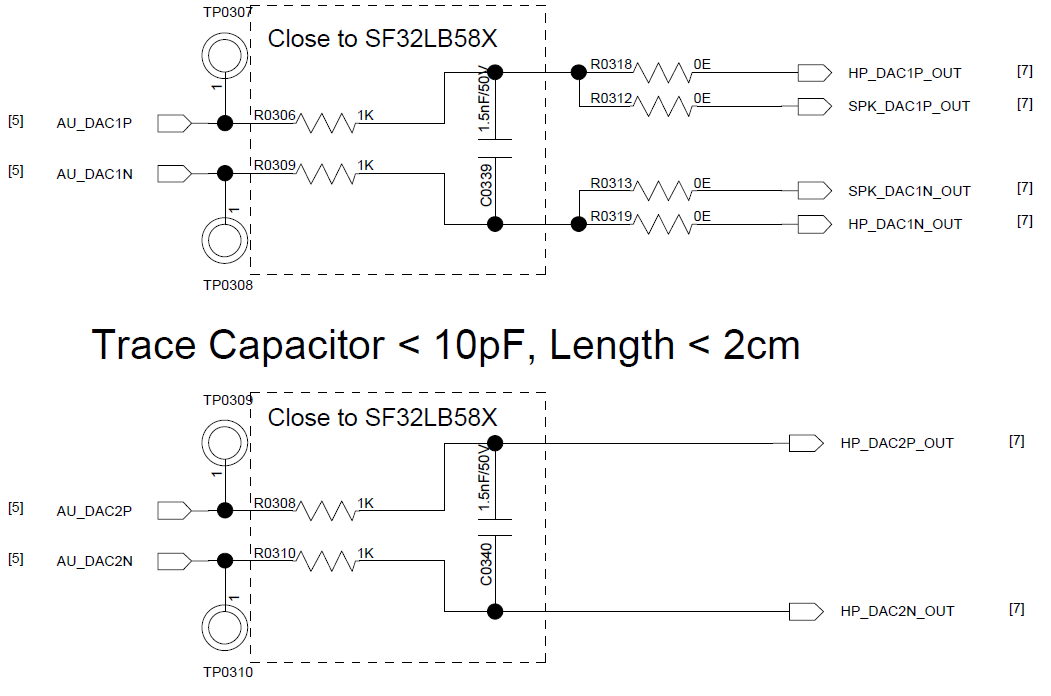 Figure 5.4-3: Analog Audio Output Circuit